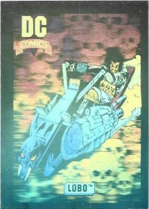 1991 DC Cosmic Teams Hologram Hall of Fame #DCH7 Lobo