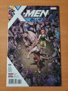 X-Men Blue #6 ~ NEAR MINT NM ~ 2017 Marvel Comics