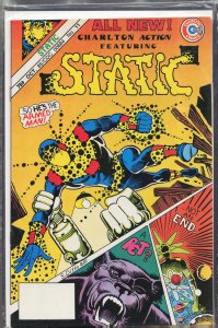Charlton Action Featuring Static #11 (1985) Static