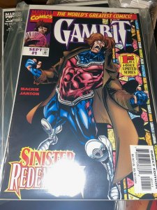 Gambit 1997 Lot - Complete Mini Series Set w/s 1-4 X-Men Limited Series