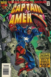 Captain America (1st Series) #438 (Newsstand) VG ; Marvel | low grade comic Mark