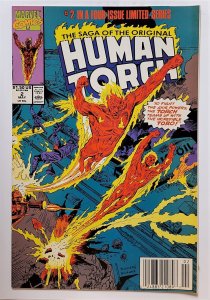 Saga of the Original Human Torch #2 (May 1990, Marvel) VF  