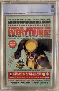 ALL-NEW WOLVERINE #1 2016 | CARGO HOLD B&W SKETCH VARIANT - CAMPBELL | CBCS 9.8
