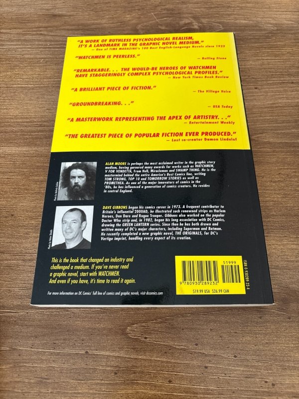 Watchmen DC Comics Alan Moore TPB Graphic Novel Comic Book 14 J379