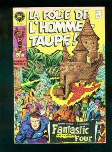 LA FOLIE DE L'HOMME TAUPE #7 1969-FRENCH CANADIAN-HUMAN TORCH-FANTASTIC 4-G