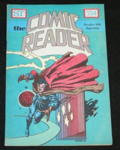 1978 September The Comic Reader Fanzine #160 Doctor Strange Cover VF 8.0