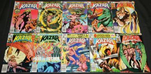 Vintage Marvel Bronze Age KA-ZAR VOL. 3 31pc Comic Lot FN/VF+