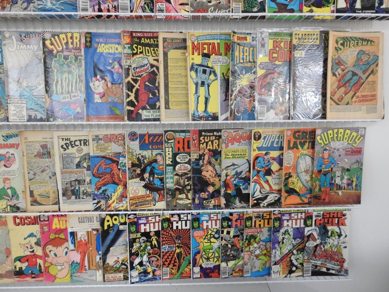 Huge Lot 140+ Silver/Bronze Comics W/ Spider-Man, She-Hulk, X-Men, + ! see desc