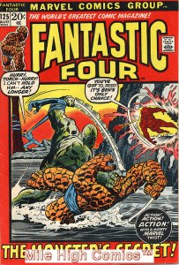 FANTASTIC FOUR  (1961 Series)  (MARVEL) #125 Very Good Comics Book