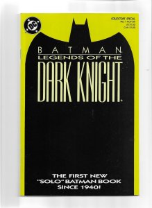 Legends of the Dark Knight #1 (1989)