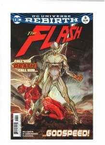 Flash #6 NM- 9.2 DC Rebirth 2016 1st Full Godspeed app.