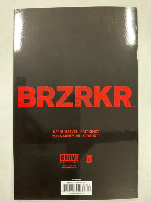 BRZRKR #5 Cover D (Foil) (2021)