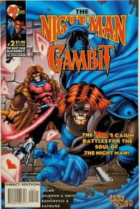 Night Man, The Gambit #2 of 3 Comics April Apr 1996 (VFNM)