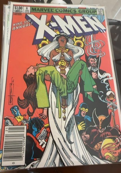 X-Men Annual #6 Direct Edition (1982) X-Men 