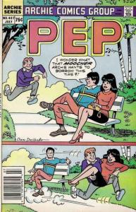 Pep Comics #407, Fine- (Stock photo)
