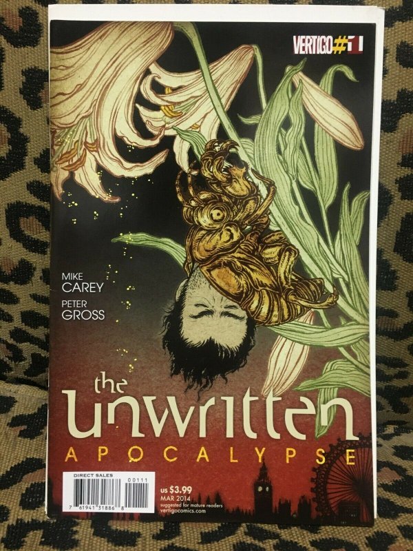 THE UNWRITTEN: APOCALYPSE - VERTIGO - 12 ISSUES #1-12 - 2014-15 - VF