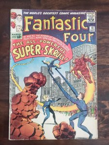 Fantastic Four 18 1st app Super-Skrull pinup missing doesn't affect story