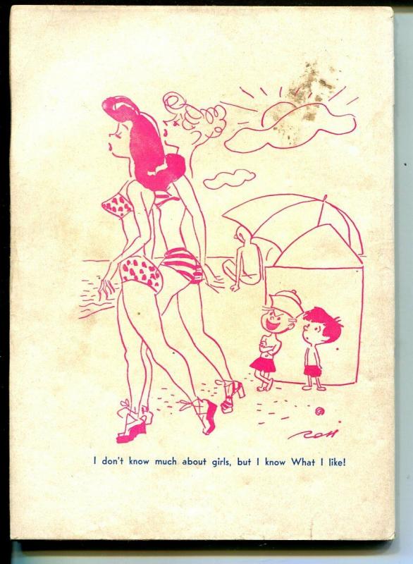 Hello Buddies #55 6/1952-Harvey-spicy cartoons & gags-Bill Powell art-pin-ups-VG