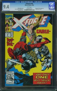 X-Force #15 (1992) CGC 9.4 NM
