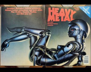 HEAVY METAL VOL 5 #4 VF- (HM 1981) CORBEN Chaykin KING Simonson STERANKO Moore