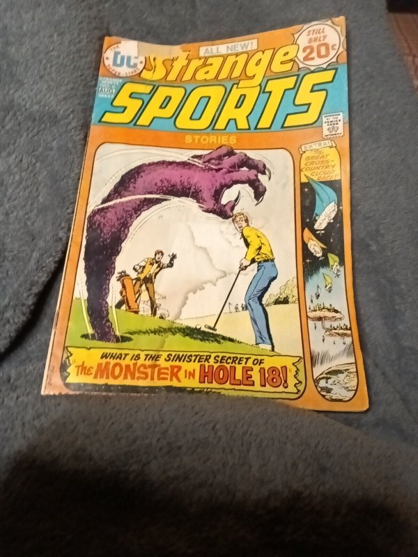 Strange Sports Stories DC Comics 1 2 3 6 Adventure 1 2 Bronze Modern Age Lots...