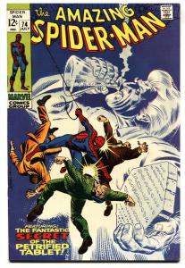 Amazing Spider-Man #74 comic book 1969-MARVEL COMICS SILVER-AGE VF