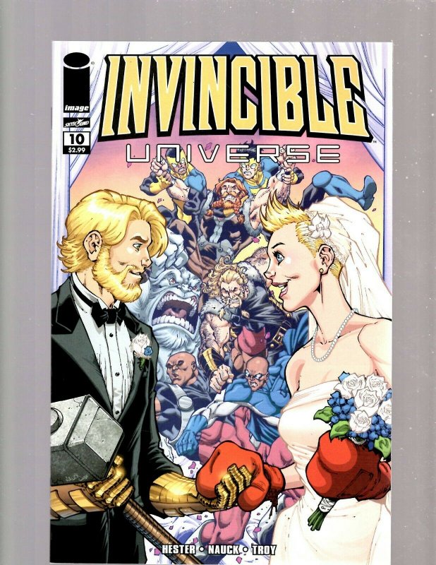 Lot Of 12 Invincible Universe Image Comic Books # 1 2 3 4 5 6 7 8 9 10 11 12 RP4