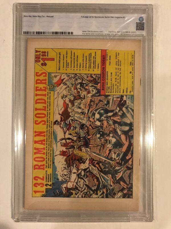 Amazing Spider-man 62 CBCS 9.4 White Pages Medusa Appearance