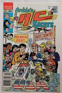 Archie's R/C Racers #1 (Sep 1989, Archie) VF+  