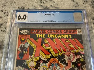 Uncanny X-Men # 130 CGC Graded 6.0 Marvel Comic Book 1st Dazzler Appearance JH24