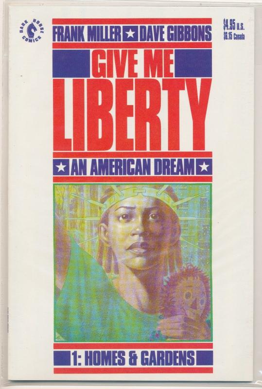 1990 Give Me Liberty #1 1st Appearance Martha Washington Frank Miller DH (HX66)
