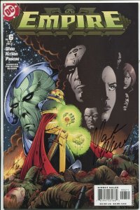 Empire #6 ~ signed by Mark Waid ~ 2004 (Grade 9.2) WH