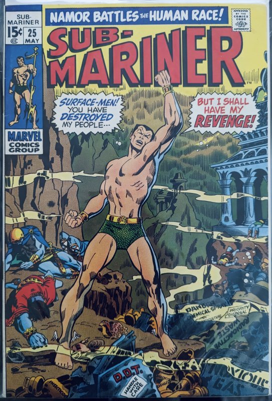 Sub-Mariner Lot. 7.5 and up! Beautiful Books. #'s 22, 23, 24, 25, 28