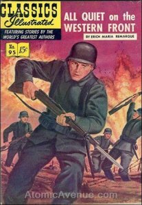 Classics Illustrated (Gilberton) #95B GD ; Gilberton | low grade comic All Quiet