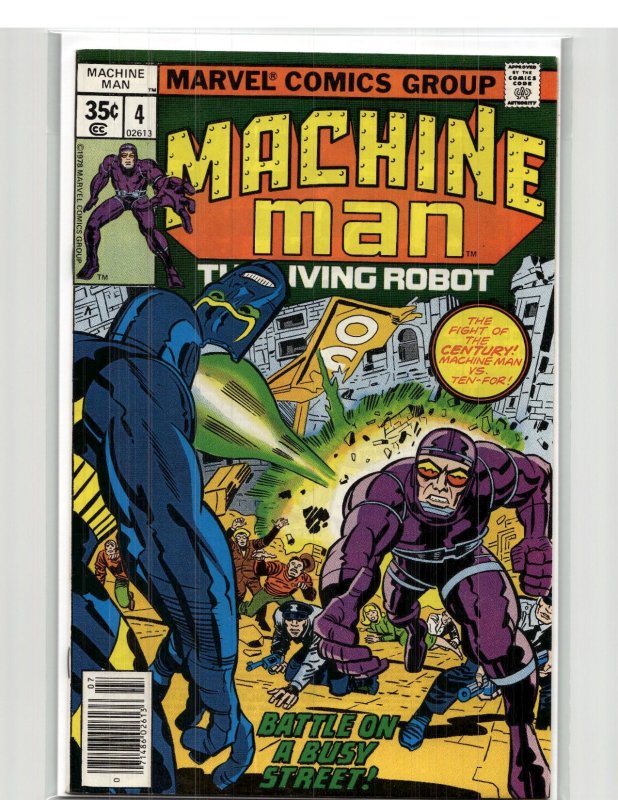 Machine Man #4 (1978) Machine Man