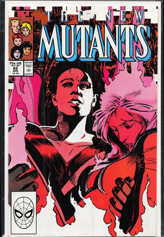 The New Mutants #62 (1988) New Mutants