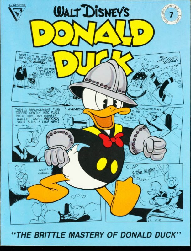 DONALD DUCK ADVENTURES CARL BARKS GLADSTONE ALBUM #7 VF