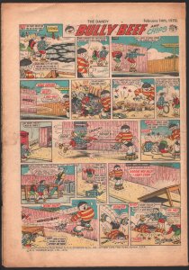 Dandy #1473 1970-D C Thompson-underground comix style-newspaper format-G
