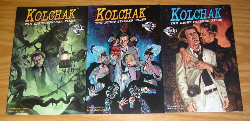 Kolchak: the Night Stalker Files #1-3 VF/NM complete series - all A variants set