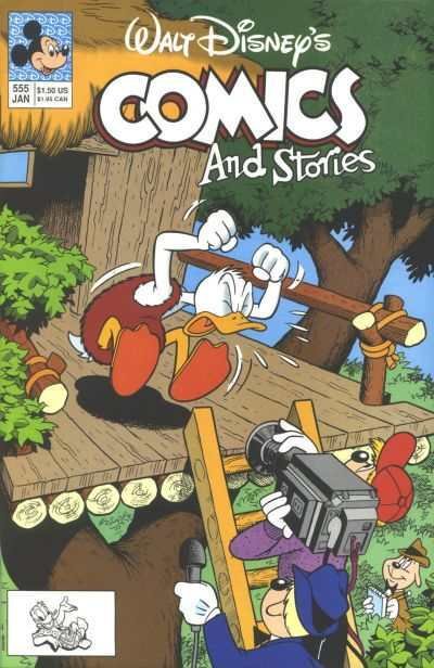 Walt Disney's Comics and Stories #555, NM- (Stock photo)