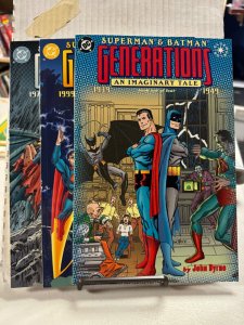 Superman & Batman: Generations 1,3 & 4 Elseworlds Mini-Series - NM - Byrne