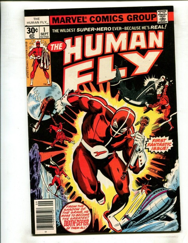 HUMAN FLY #1 (9.0) DEATH WALK!! 1977