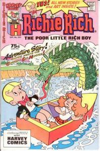 RICHIE RICH  (1960-1991) 230 VF-NM Sept. 1987 COMICS BOOK