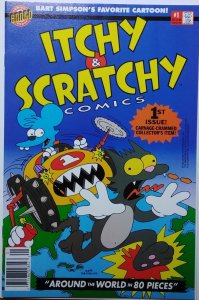 Itchy & Scratchy Comics #1 (1993) Newsstand Edition