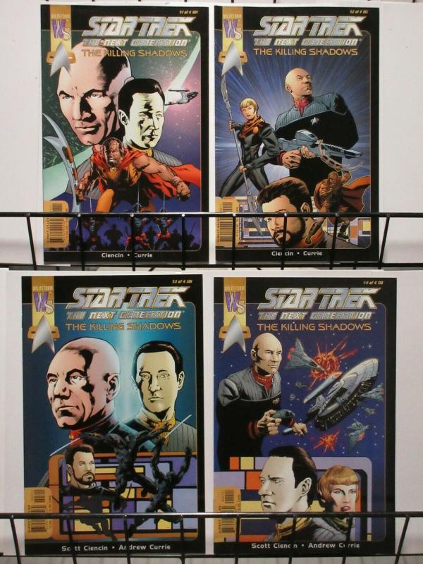 STAR TREK NEXT GENERATION KILLING SHADOWS (2000 WS) 1-4