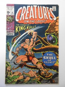 Creatures on the Loose #10 (1971) VG+ Condition