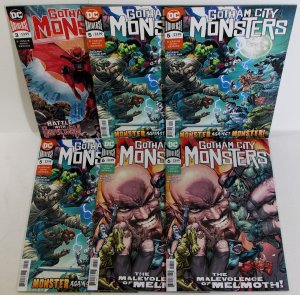 Gotham City Monsters Lot of 6 #3, 5 x3, 6 x2 DC (2020) Comic Books