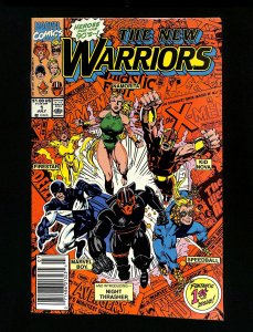 New Warriors #1 Newsstand Variant