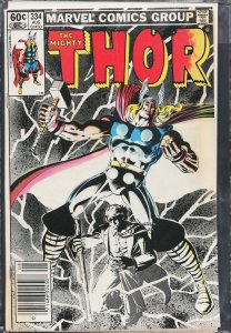 Thor #334 (1983) Thor