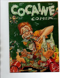 Cocaine Comix 4 - 1st Print - Citizen Caine - Kerri - Underground - 1982 - VG